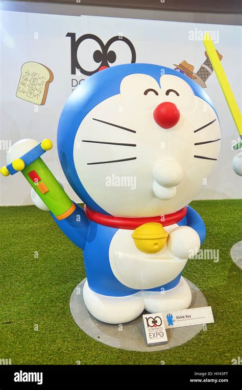 Doraemon Statue In 100 Doraemon Secret Gadgets Expo Stock Photo Alamy