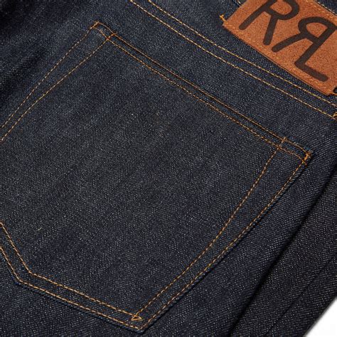 Rrl Slim Fit Selvedge Jean Rigid End Global