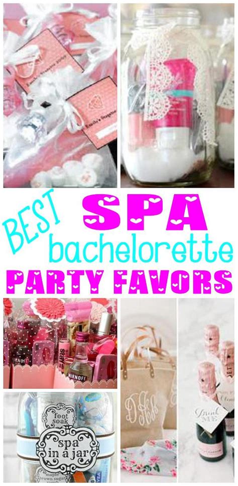 Spa Bachelorette Party Favors Best Bachelorette Party Favors Diy Ideas Goodie Bags Surv