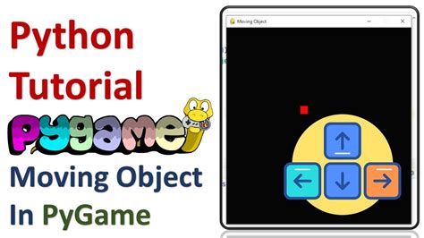 Python Tutorial Moving An Object In Pygame What Is Pygame And How