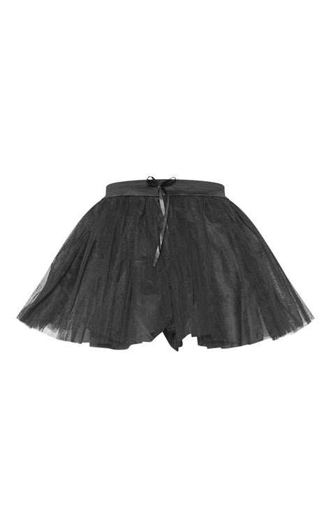 Black Basic Tutu Skirt Accessories Prettylittlething