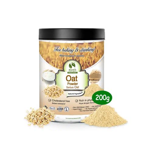 Oat Powder 200g Can Bionutricia Extract
