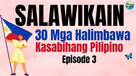 Halimbawa Ng Salawikain Episode 3 Filipino Aralin Halimbawa Ng