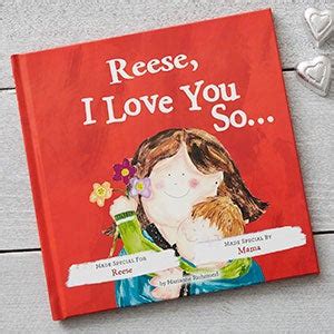 Create a book for up to four children, to show how enormously you love them in every moment of every day. Personalized Kids Books - I Love You So