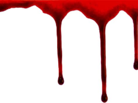 Blood Dripping Png Transparent