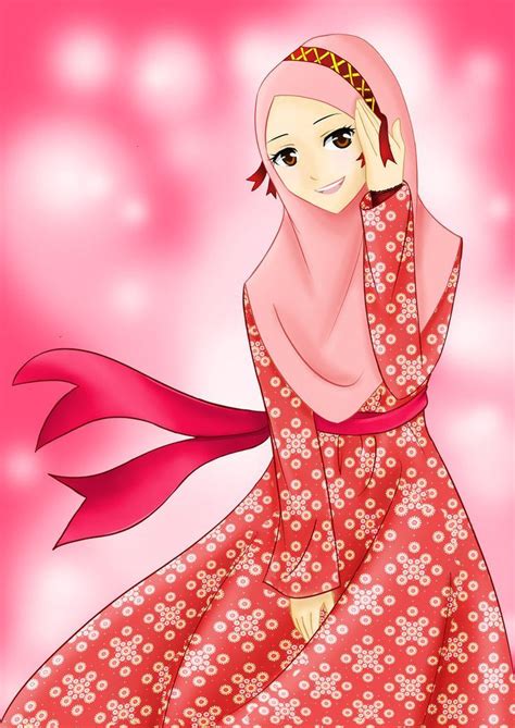 30 Kartun Hijab Lengkap Cartoon78