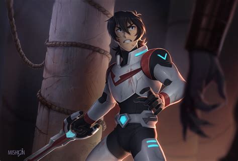 Keith The Red Paladin Of Voltron In Battle From Voltron Legendary Defender Voltron Voltron
