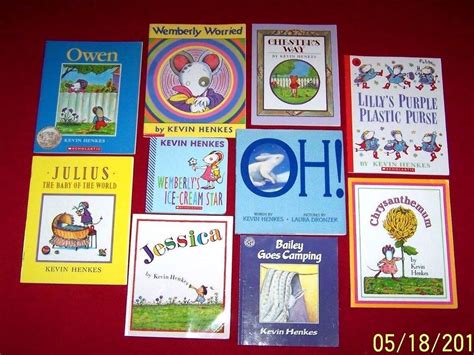 10 Childrens Kevin Henkes Picture Books Owen Bailey Oh Lilly Ages 4 8