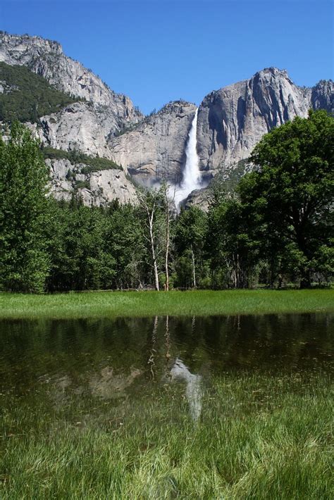 Yosemite Waterfall Back In A Year When There Was Water Pr Vonb
