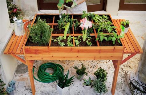 Organic Garden Table