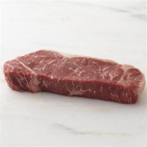 Meyer Natural Angus Usda Prime New York Strip Steaks Oz Per Case No Added Hormones Or
