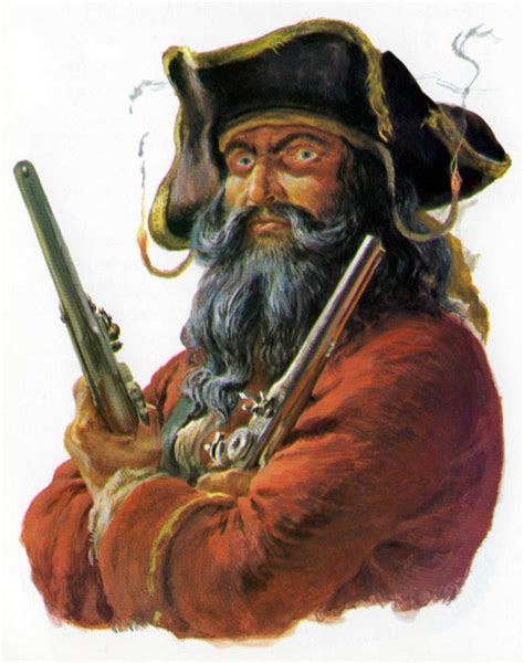 Biographie De Barbe Noire Le Pirate Blackbeard Pirates And Corsaires