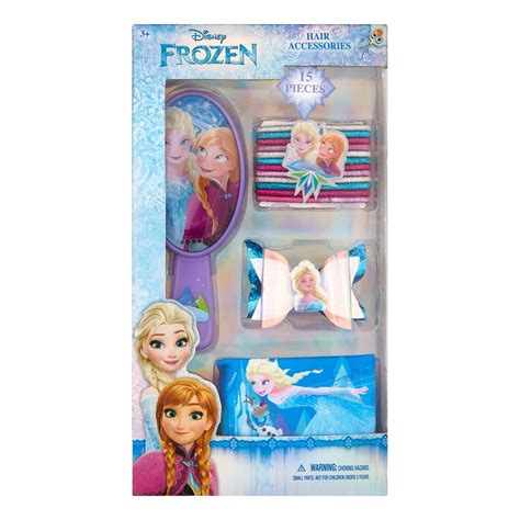 7 Value Disney Frozen Hair Brush And Accessories T Set 15 Pieces