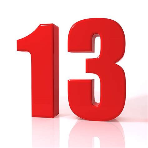 Royalty Free Number 13 Pictures Images And Stock Photos Istock