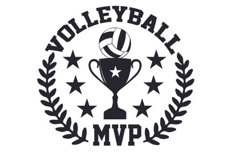 Volleyball Mvp Svg Cut File By Creative Fabrica Crafts · Creative Fabrica
