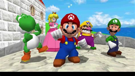 Super Mario 64 Ds Ending Scene 1080p Youtube
