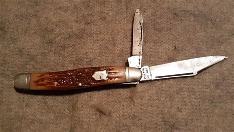 Camillus Stockmans 2 Blade Pocket Knife Delrin Handle Collectors Weekly