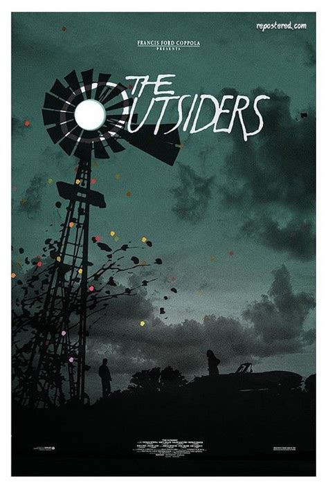 See more ideas about the outsiders, the outsiders 1983, outsiders movie. The Outsiders - Repostered | Alternative movie posters ...