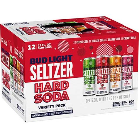 Bud Light Seltzer Hard Sodas Mixer Pack 12 Cans Coolers Parkside Liquor Beer And Wine