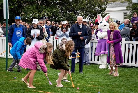 The White House Easter Egg Roll Returns With Eggucation Theme
