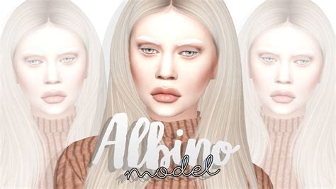 Sims 4 Albino Skin