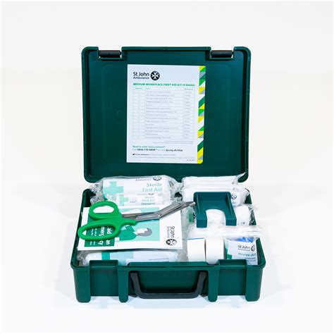 St John Ambulance Medium Standard Workplace First Aid Kit Bs 8599 1