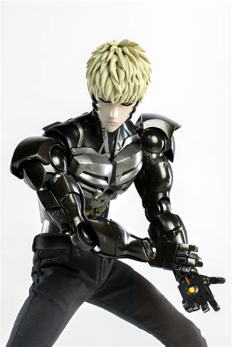 Jan178516 One Punch Man Genos 16 Scale Fig Previews World