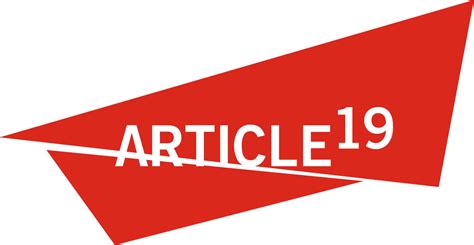 Article media in category article 19. ARTICLE 19 - Defending freedom of expression and information.
