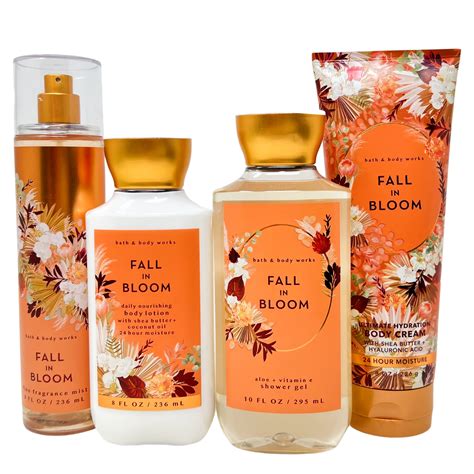 Bath and Body Works Fall in Bloom Gift Set - Includes Fine Fragrance