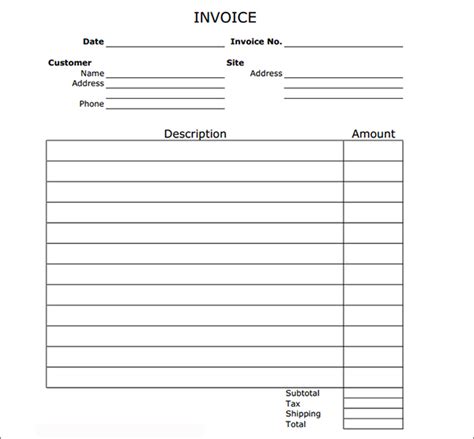 You can modify the invoice as per your one unique feature of the invoice template generator is that it allows you to create an invoice in the. Invoice Printable | apcc2017