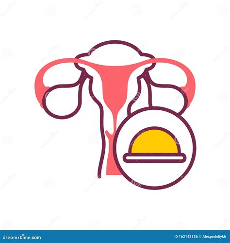 contraceptive method diaphragm stock vector illustration of drawing hot sex picture