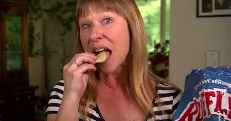woman eats potato chips every day and discovers a health issue