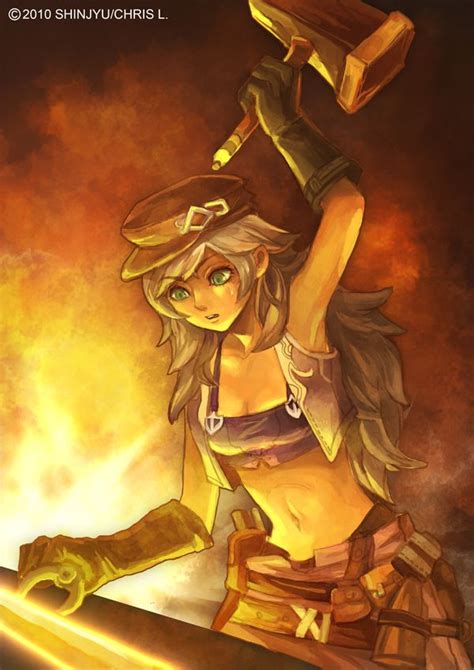 Commi Blacksmith Apprentice By Shinjyu On Deviantart Blacksmithing