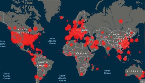 Restaurantes, hoteles, bares, cafeterías, bancos, gasolineras. Coronavirus Latinoamerica Mapa COVID-19 Tiempo Real de ...