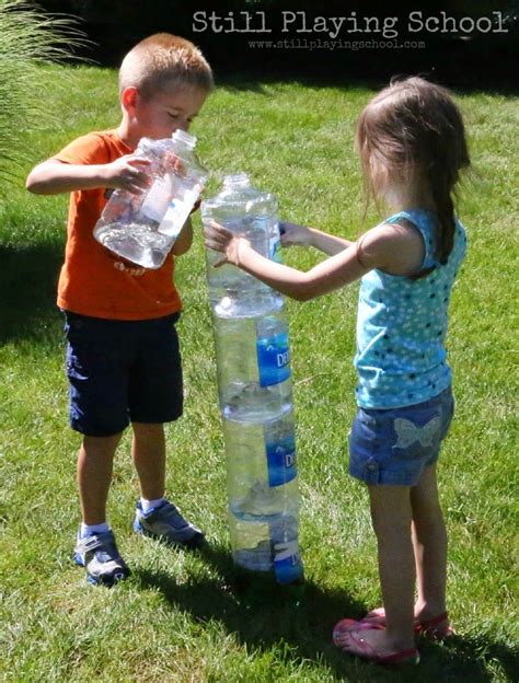 Plastic Bottle Water Tower For Kids Water Tower Bottle Plastic Bottles