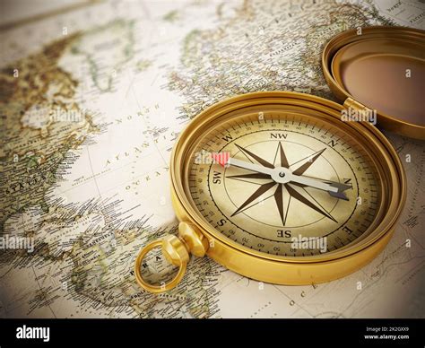 Vintage Nautical Map Hi Res Stock Photography And Images Alamy