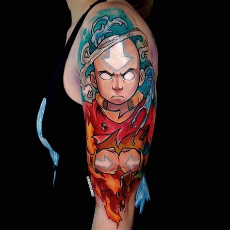 Russell Van Schaick Tattoos Avatar Tattoo Avatar The Last Airbender Anime Tattoos