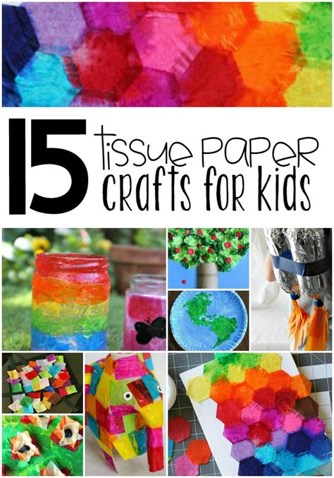 15 Tissue Paper Crafts For Kids - Page 10