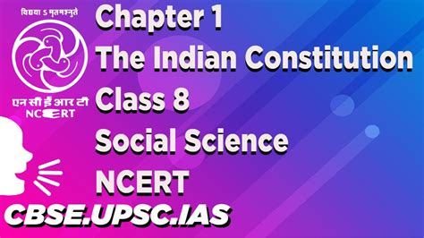 Chapter 1 The Indian Constitution Class 8 Social Science Ncert Youtube