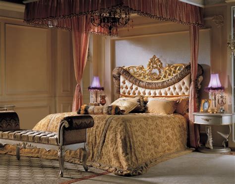 Royal Luxury Bedroom Set Classic French Elegant Bedromantic Bedroom