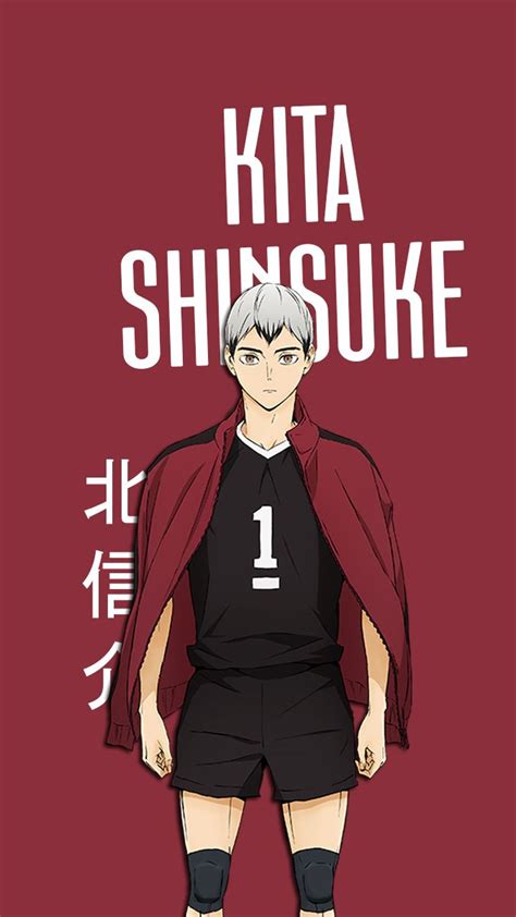 Shinsuke Kita Manga Haikyuu Karakter Animasi Haikyuu Fanart