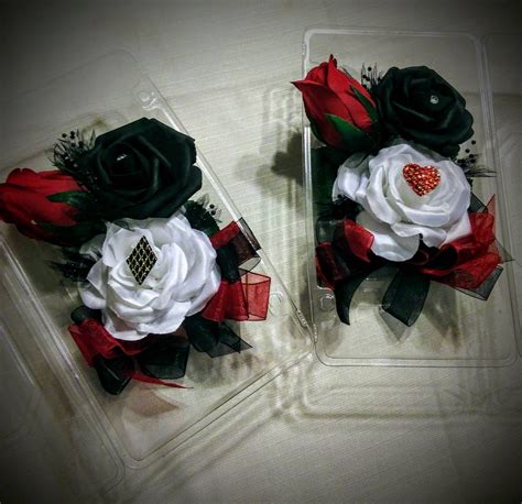 Harley Quinn Bridal Bouquet And Joker Boutonniere Set Etsy