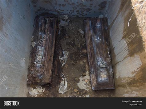 Opened Grave Two Old Image And Photo Free Trial Bigstock