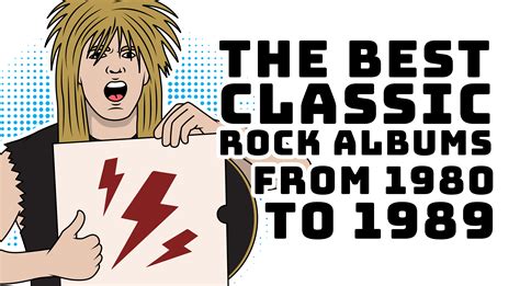 The Best Classic Rock Albums From 1980 To 1989 Rock Pasta