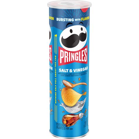 Pringles Salt And Vinegar Crisps Smartlabel