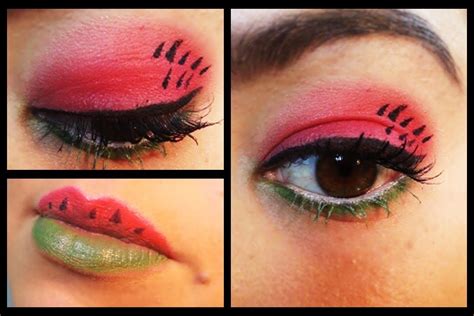 Watermelon Eyes Makeup Tutorial By Eyedolize Makeup Watermelon Eye
