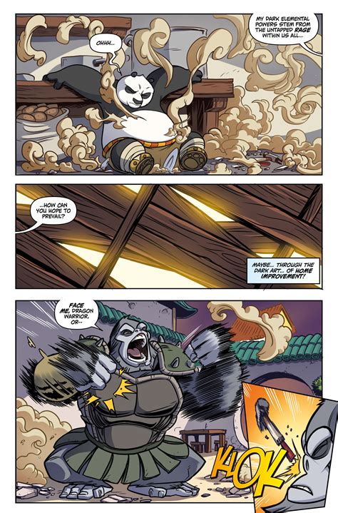 Read Online Dreamworks Kung Fu Panda Comic Issue 3