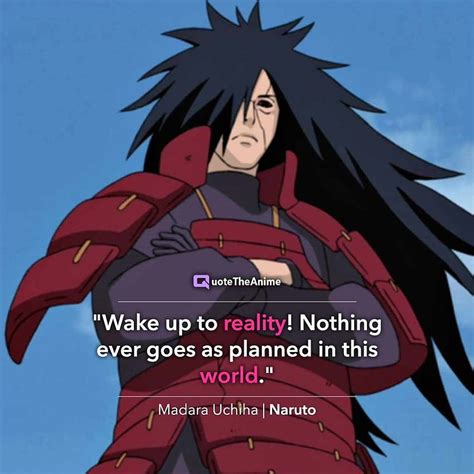 Madara Quotes Wake Up To Reality Hd Wallpaper Pxfuel
