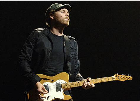 Jonny Buckland Performing Live Onstage Playing Fender Telecaster