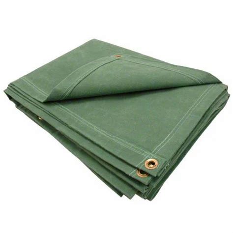 For Waterproof Tent Green Heavy Duty Cotton Canvas Fabric At Rs 65